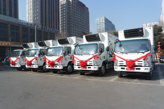 慶鈴五十鈴冷藏車助力遼寧農(nóng)產(chǎn)品運輸業(yè)開展